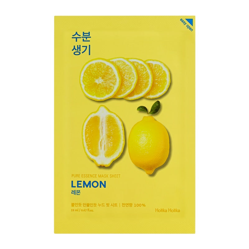 HOLIKA HOLIKA Pure Essence Sheet Mask (Lemon)