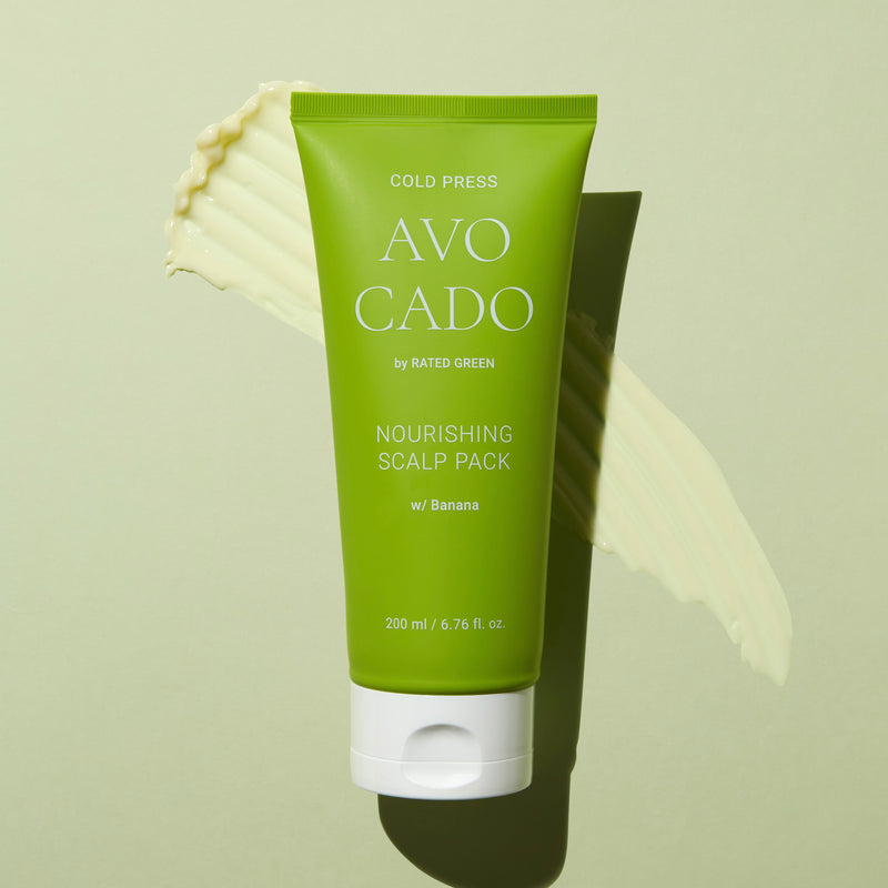 Avocado Scalp hair care pack texture