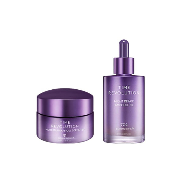 MISSHA Time Revolution Night Repair Ampoule & Cream Duo Set