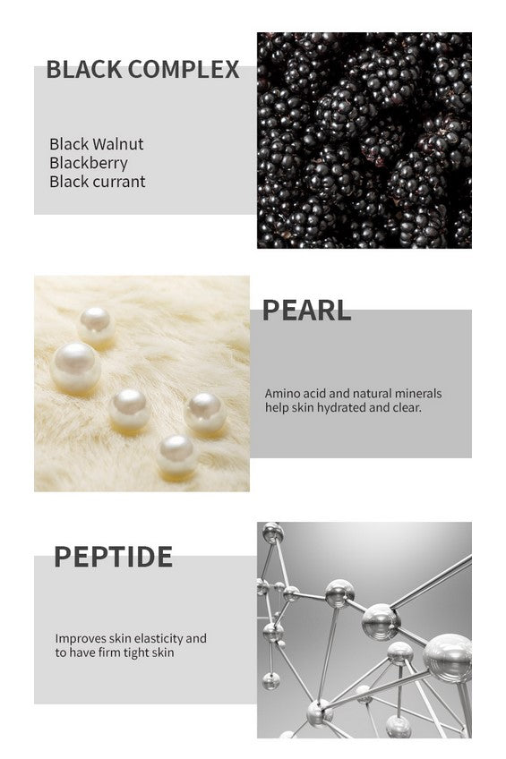 THE SKIN HOUSE Black Pearl Peptide Hydrogel Patch (90g)