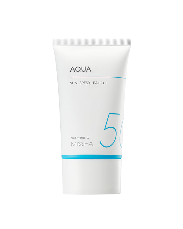 Missha All Around Safe Block Aqua Sun gel refreshing waterproof sunscreen SPF50