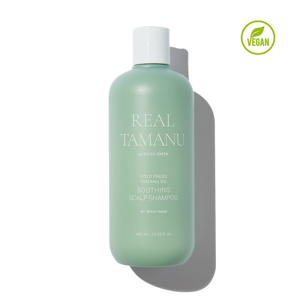 RATED GREEN Real Tamanu Cold Press Tamanu Oil Soothing Scalp Shampoo (400ml)